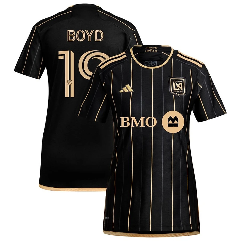 Tyler Boyd Women's adidas  Black LAFC 2024 Primary Replica Custom Jersey