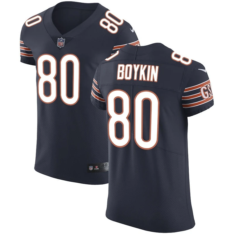 Miles Boykin Men's Nike Navy Chicago Bears Vapor Untouchable Custom Elite Jersey