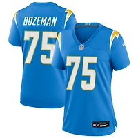 Bradley Bozeman Women's Nike Powder Blue Los Angeles Chargers Custom Game Jersey