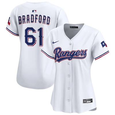 Cody Bradford Women's Nike White Texas Rangers Home Limited Custom Jersey