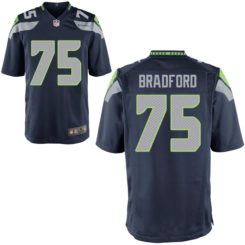 Anthony Bradford Youth Nike College Navy Seattle Seahawks Custom Game Jersey