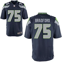Anthony Bradford Youth Nike College Navy Seattle Seahawks Custom Game Jersey