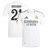 Brahim Diaz Brahim Men's adidas  White Real Madrid 2024/25 Home Authentic Custom Jersey