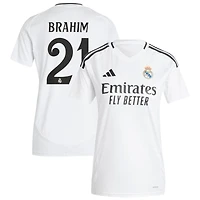 Brahim Diaz Brahim Women's adidas  White Real Madrid 2024/25 Home Replica Custom Jersey