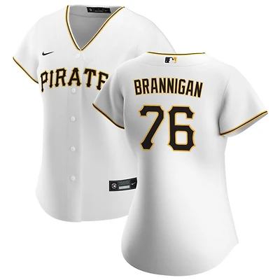 Jack Brannigan Women's Nike White Pittsburgh Pirates Home Replica Custom Jersey
