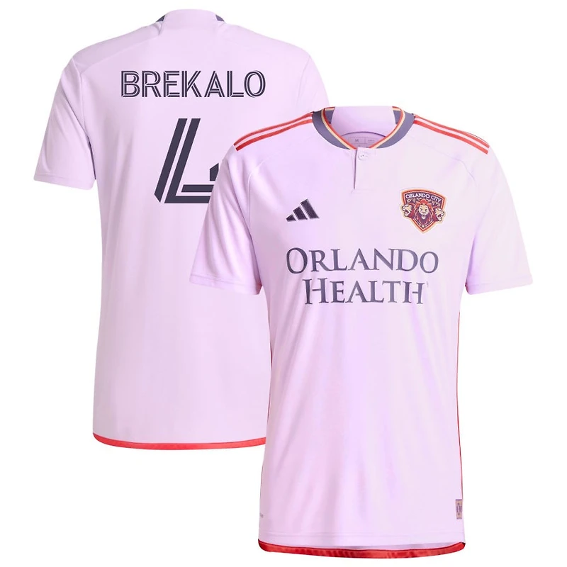 David Brekalo Men's adidas  Purple Orlando City SC 2024 Legacy Kit Replica Custom Jersey
