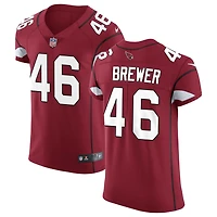 Aaron Brewer Men's Nike Cardinal Arizona Cardinals Vapor Untouchable Custom Elite Jersey
