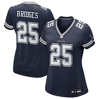 Trikweze Bridges Women's Nike Navy Dallas Cowboys Custom Game Jersey
