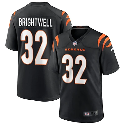 Gary Brightwell Men's Nike Black Cincinnati Bengals Game Custom Jersey