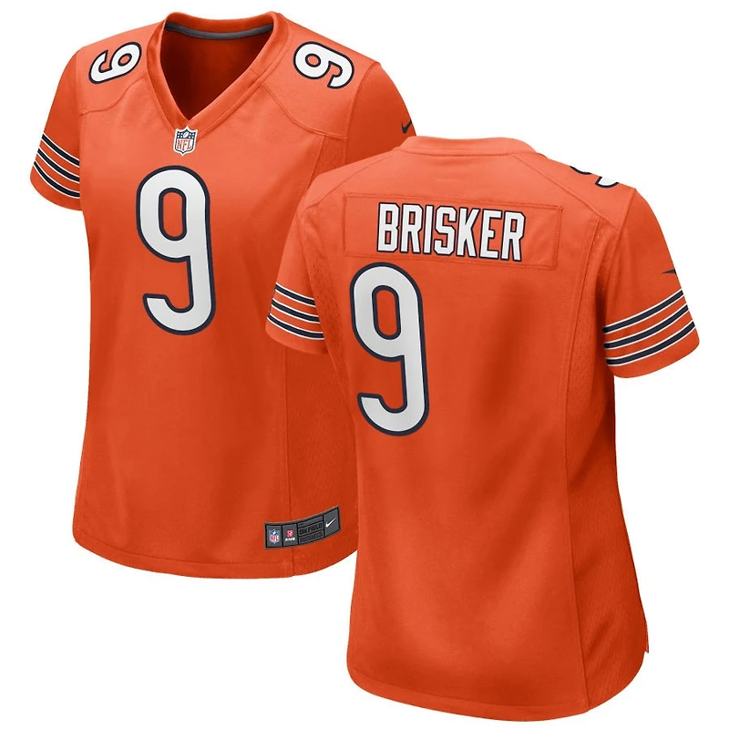 Jaquan Brisker Women's Nike Orange Chicago Bears Alternate Custom Game Jersey