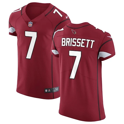 Jacoby Brissett Men's Nike Cardinal Arizona Cardinals Vapor Untouchable Custom Elite Jersey