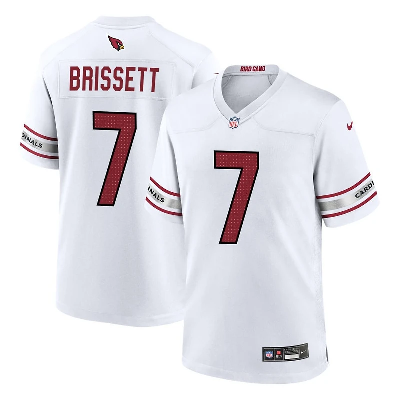 Jacoby Brissett Men's Nike White Arizona Cardinals Custom Game Jersey