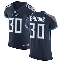 Kendell Brooks Men's Nike Navy Tennessee Titans Vapor Untouchable Custom Elite Jersey