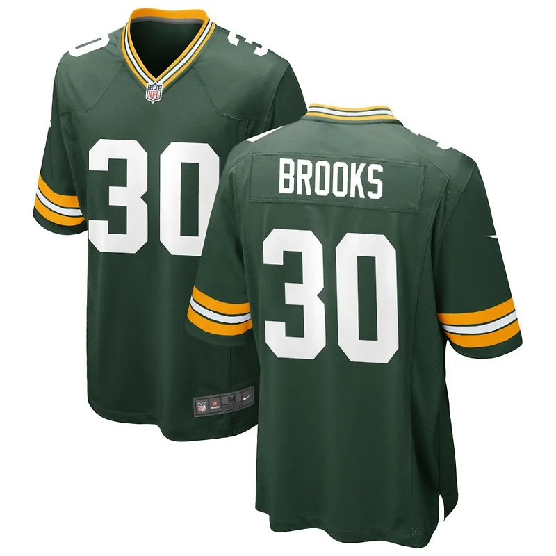 Chris Brooks Men's Nike Green Green Bay Packers Custom Game Jersey