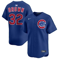 Ben Brown Men's Nike Royal Chicago Cubs Alternate Limited Custom Jersey