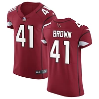 Elliott Brown Men's Nike Cardinal Arizona Cardinals Vapor Untouchable Custom Elite Jersey