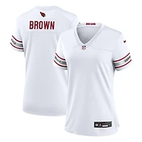 Elliott Brown Women's Nike White Arizona Cardinals Custom Game Jersey