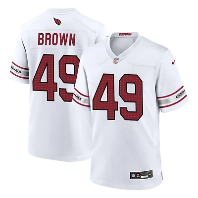 Pharaoh Brown Men's Nike White Arizona Cardinals Custom Game Jersey
