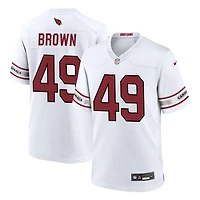 Pharaoh Brown Men's Nike White Arizona Cardinals Custom Game Jersey