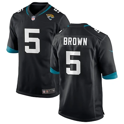 Dyami Brown Men's Nike Black Jacksonville Jaguars Custom Game Jersey