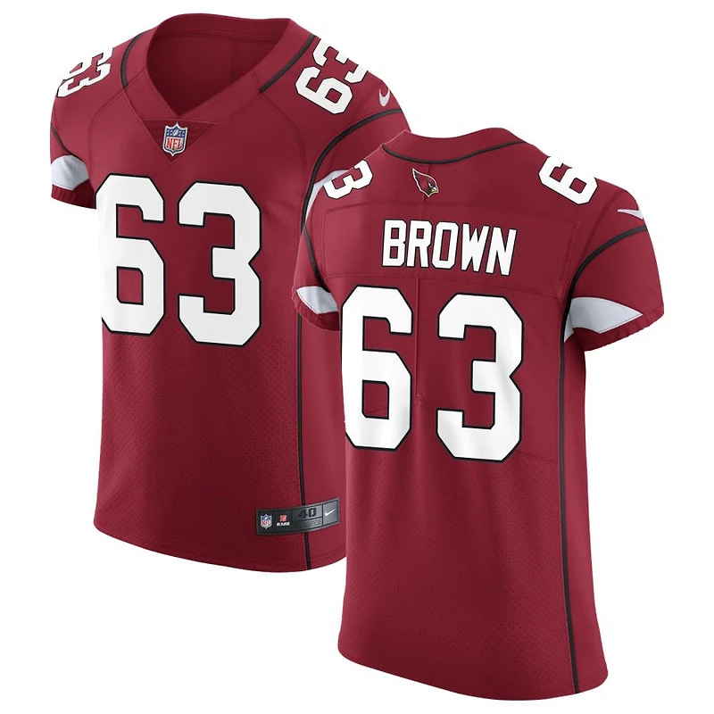 Evan Brown Men's Nike Cardinal Arizona Cardinals Vapor Untouchable Custom Elite Jersey