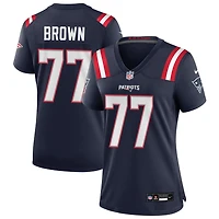 Ben Brown Women's Nike Navy New England Patriots Custom Game Jersey