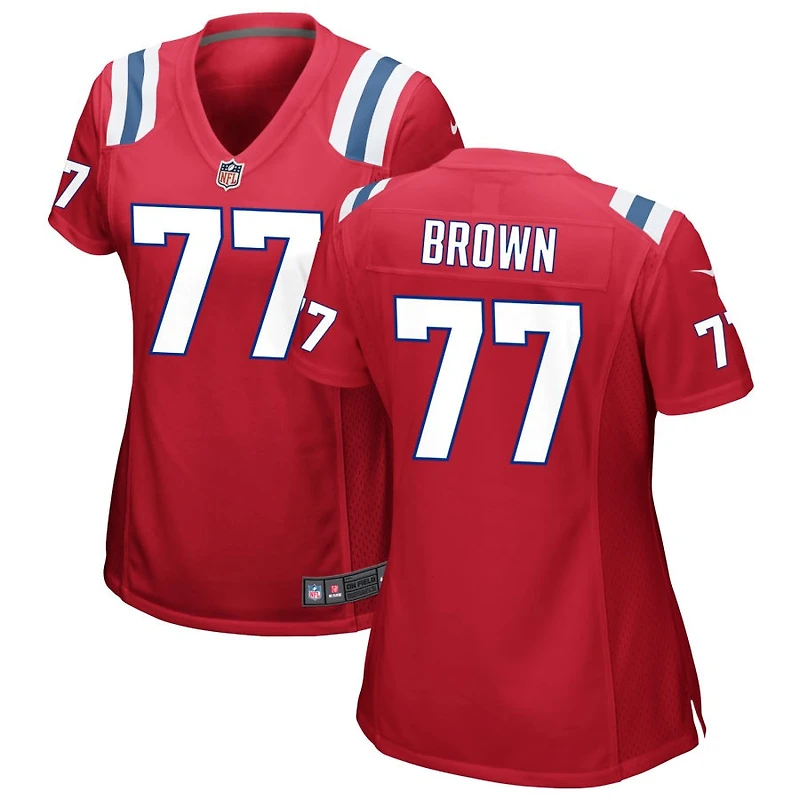Ben Brown Women's Nike Red New England Patriots Alternate Custom Jersey