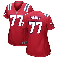 Ben Brown Women's Nike Red New England Patriots Alternate Custom Jersey