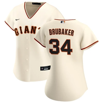 JT Brubaker Women's Nike Cream San Francisco Giants Home Replica Custom Jersey
