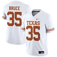 McCoy Bruce Men's Nike White Texas Longhorns NIL Pick-A-Player Game Jersey