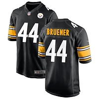 Carson Bruener Men's Nike Black Pittsburgh Steelers Custom Game Jersey