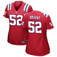 Marcus Bryant Women's Nike Red New England Patriots Alternate Custom Jersey