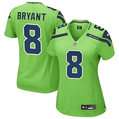 Coby Bryant Women's Nike Neon Green Seattle Seahawks Alternate Custom Game Jersey