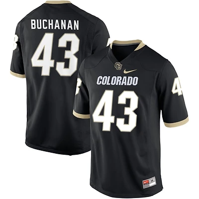 Buck Buchanan Men's Nike Black Colorado Buffaloes Pick-A-Player NIL Replica Football Jersey
