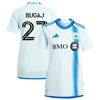 Dawid Bugaj Women's adidas  Light Blue CF Montreal 2024 La Main Replica Custom Jersey