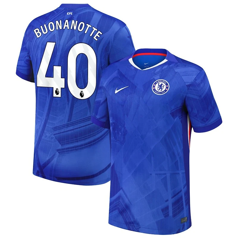 Facundo Buonanotte Men's Nike  Blue Chelsea 2025/26 Home Replica Custom Jersey