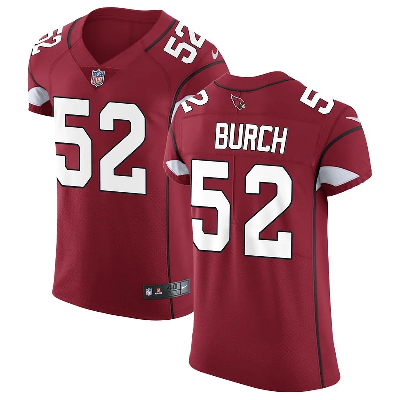 Jordan Burch Men's Nike Cardinal Arizona Cardinals Vapor Untouchable Custom Elite Jersey