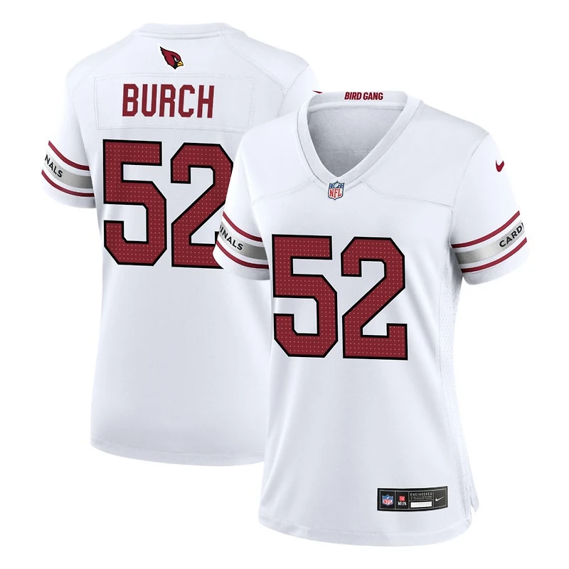 Jordan Burch Women's Nike White Arizona Cardinals Custom Game Jersey