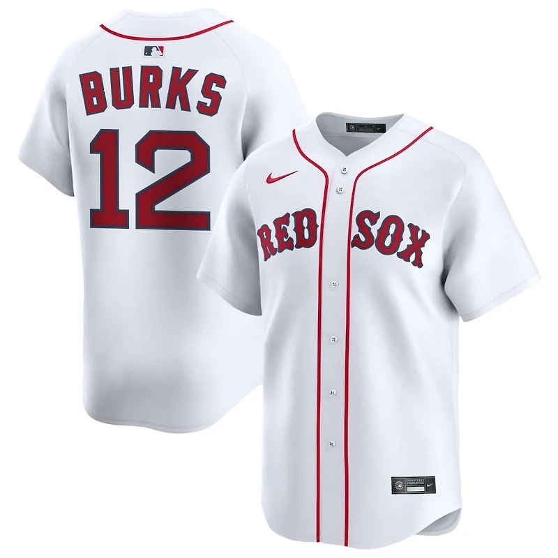 Ellis Burks Men's Nike White Boston Red Sox Home Limited Pick-A-Player Retired Roster Jersey
