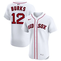 Ellis Burks Men's Nike White Boston Red Sox  Home Elite Pick-A-Player Retired Roster Jersey