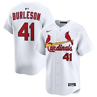 Alec Burleson Men's Nike White St. Louis Cardinals Home Limited Custom Jersey