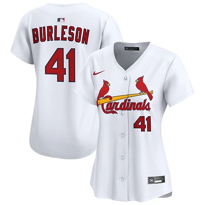Alec Burleson Women's Nike White St. Louis Cardinals Home Limited Custom Jersey