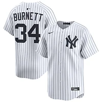 A.J. Burnett Men's Nike White New York Yankees Home Limited Pick-A-Player Retired Roster Jersey