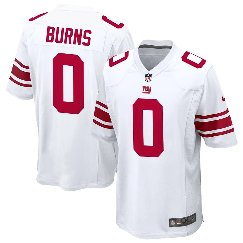 Brian Burns Men's Nike White New York Giants Custom Game Jersey