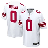 Brian Burns Men's Nike White New York Giants Custom Game Jersey
