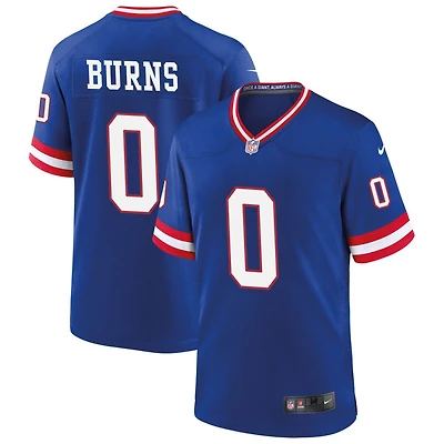 Brian Burns Men's Nike Royal New York Giants Classic Custom Game Jersey