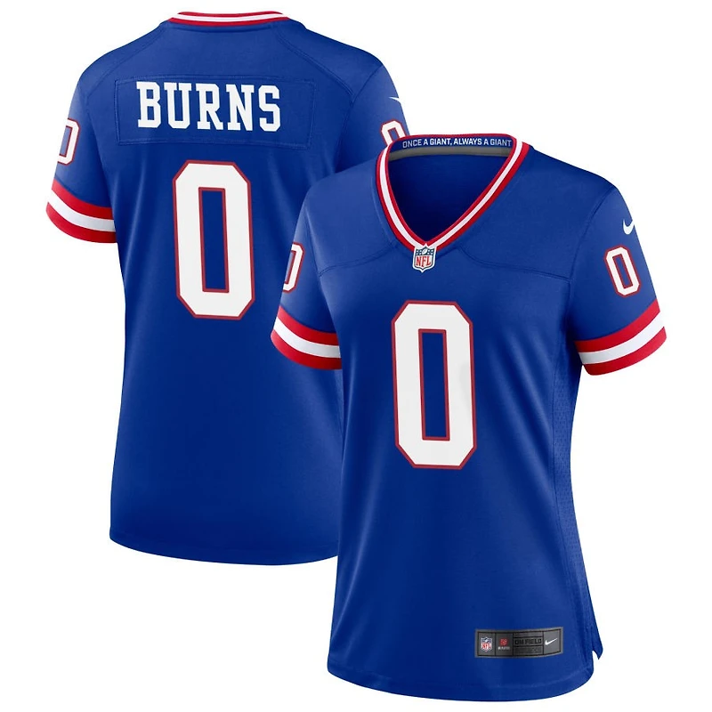 Brian Burns Women's Nike Royal New York Giants Classic Custom Game Jersey
