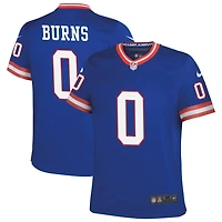 Brian Burns Youth Nike Royal New York Giants Classic Custom Game Jersey