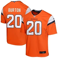 Michael Burton Youth Nike  Orange Denver Broncos Mile High Collection Custom Game Jersey