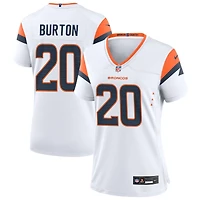 Michael Burton Women's Nike  White Denver Broncos Mile High Collection Custom Game Jersey